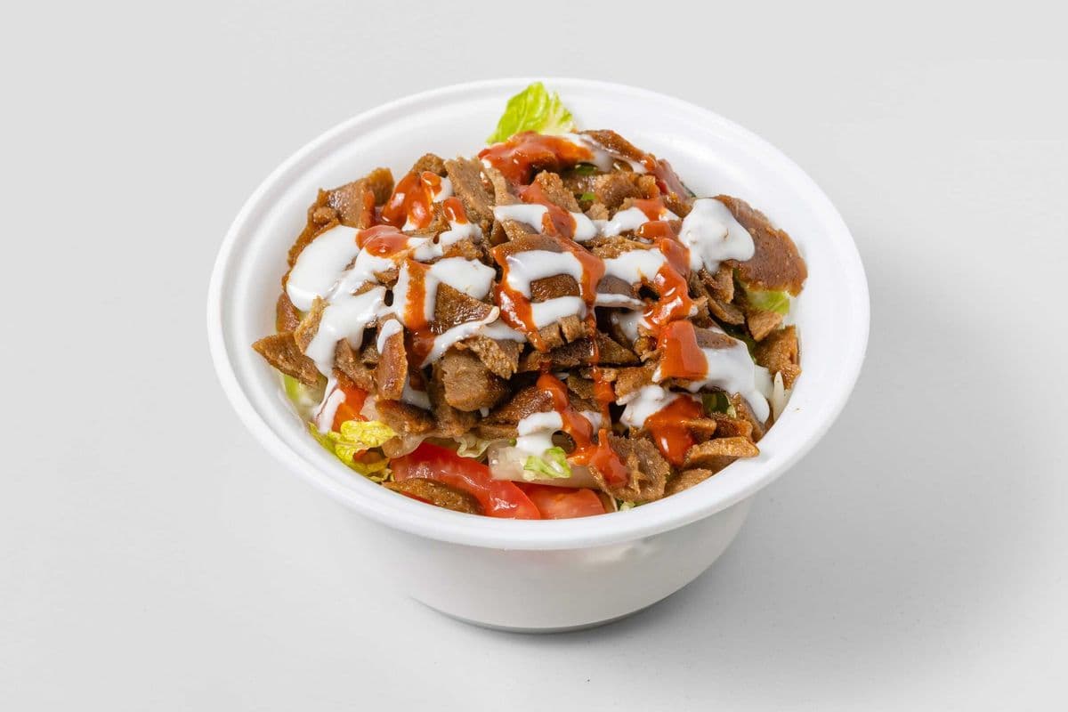 Mixed Beef and Lamb Rice Bowl