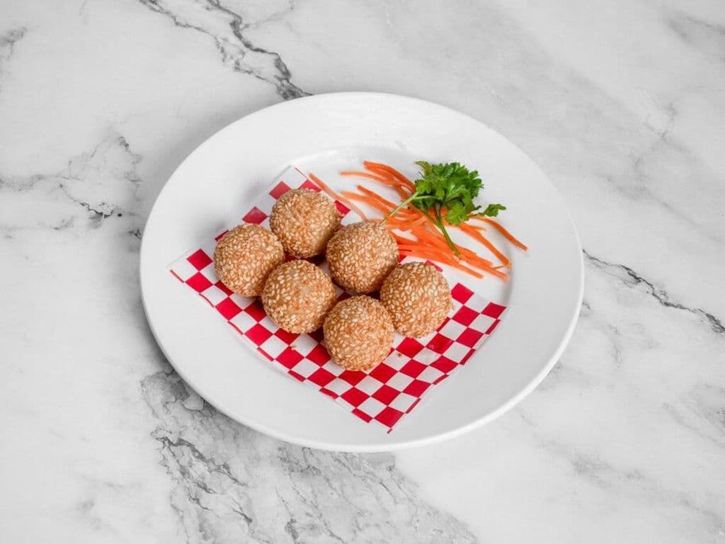 Deep-Fried Sesame Balls (6 pcs)