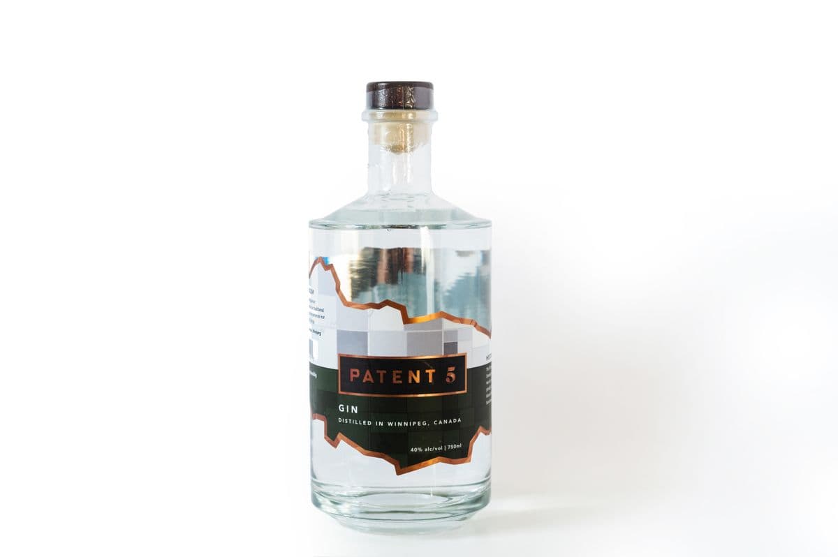 Patent 5 London Dry Gin 750ml (1 x 750 ml)