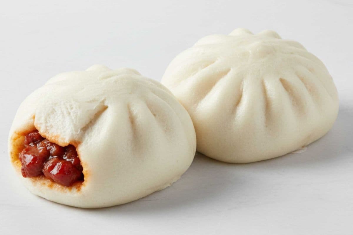 Chinese BBQ Pork Steamed Bun (2 pcs) (3 Oz/pc)