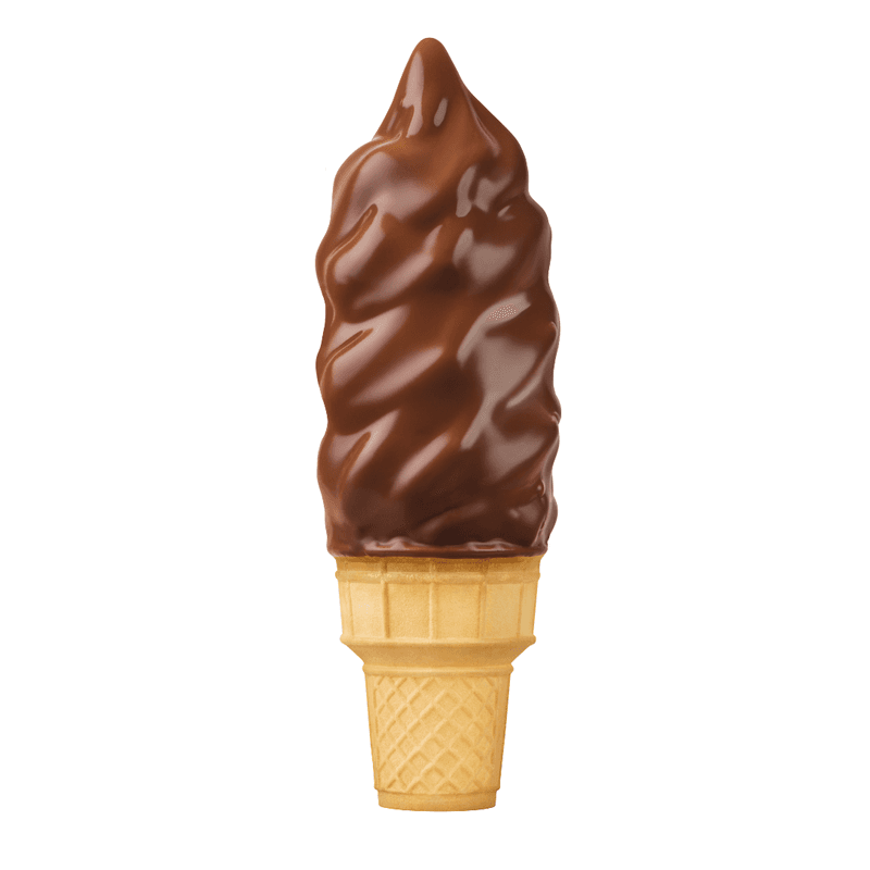 CORNET ENROBÉ - MOYEN / DIP CONE - MEDIUM
