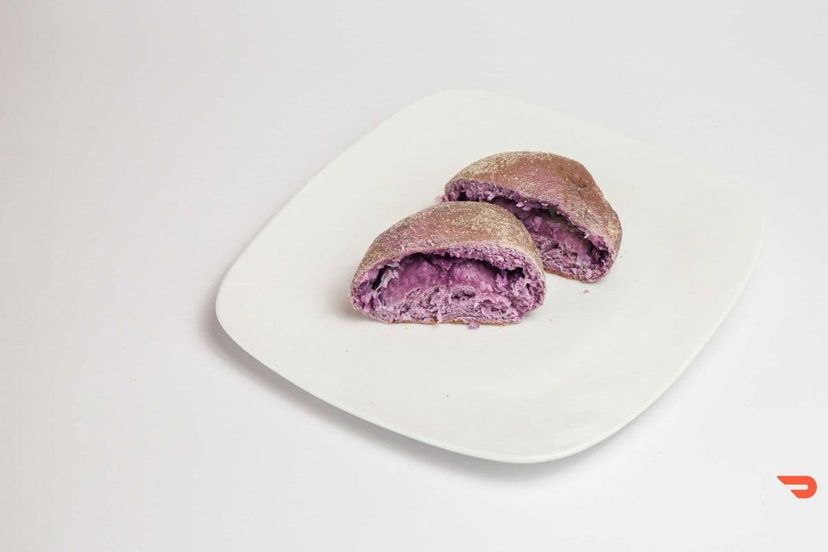 Purple Bun with Coconut