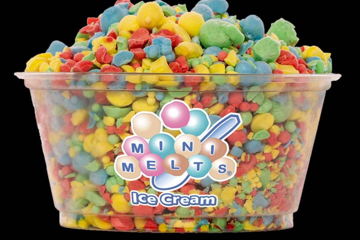 Mini Melts Ice Cream - Rainbow Ice