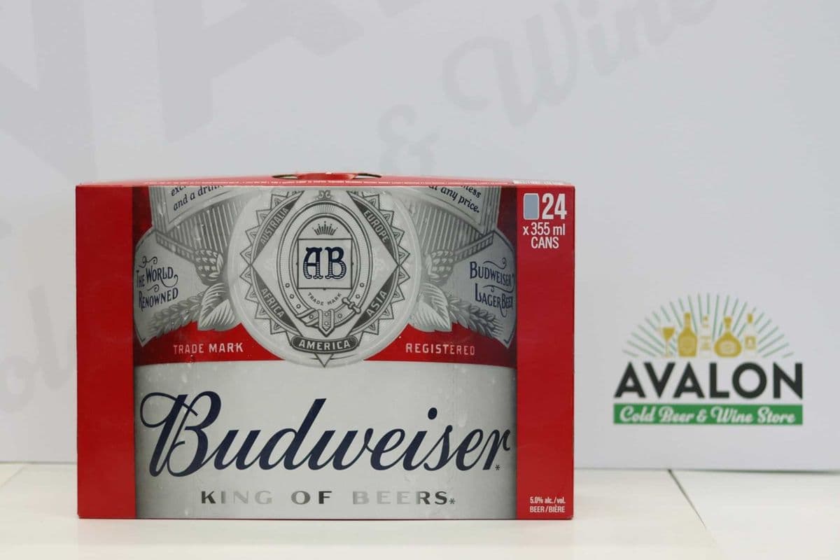 Budweiser 24pk Can (24 x 355ml)