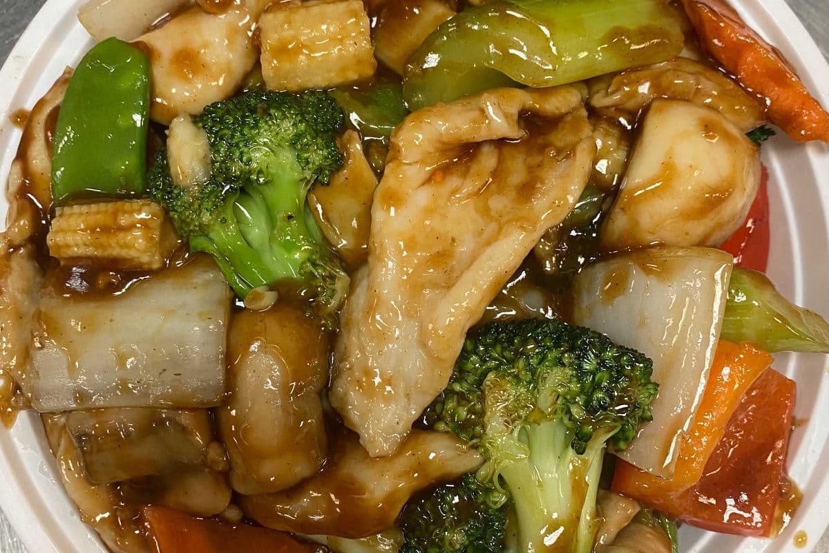 Chicken with Mixed Vegetables