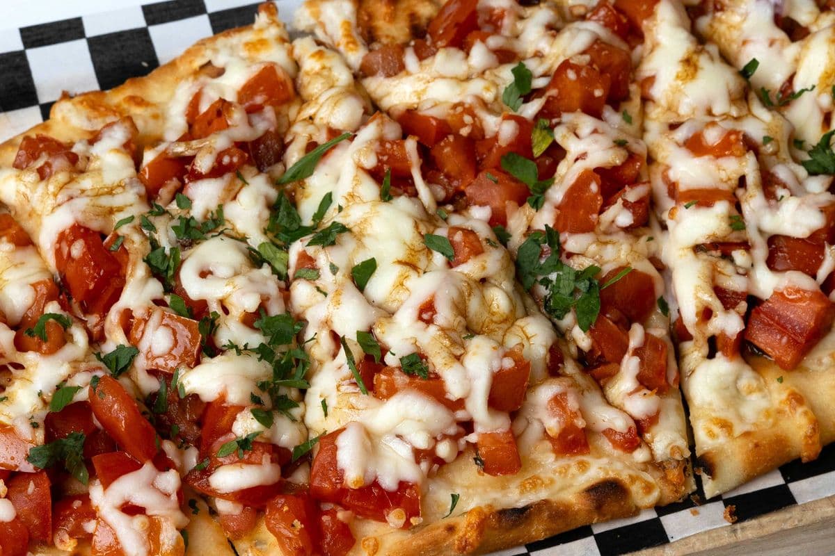 Bruschetta Melt Flatbread