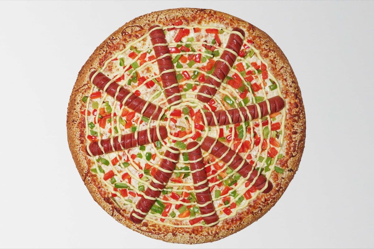 Medium Hot Dog Pizza