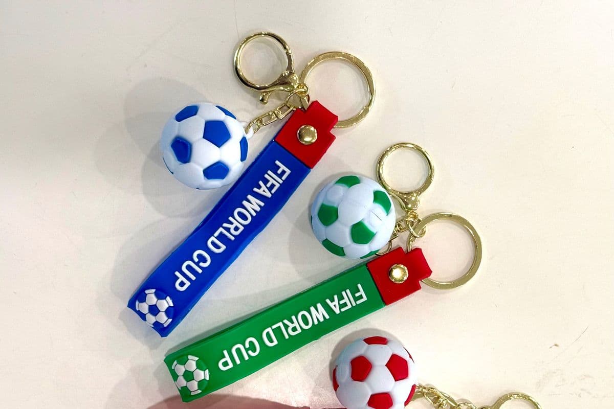 Football Keychain