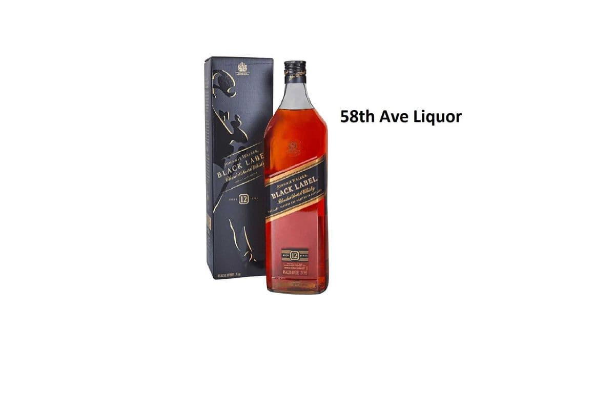 JOHNNIE WALKER BLACK LABEL 1.75L (1 x 1.75L )