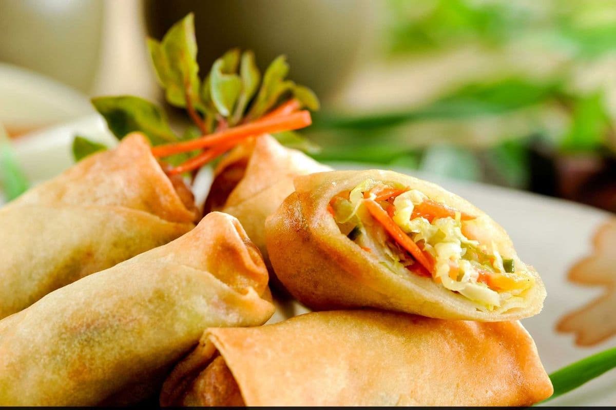 Veg Spring rolls(3 pc)
