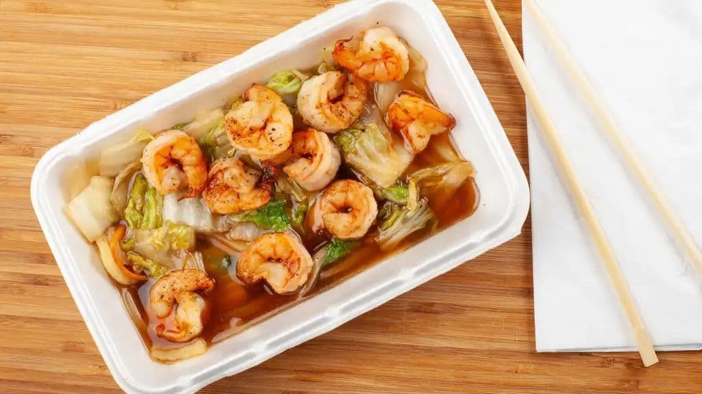 45. Shrimp Teriyaki Combo