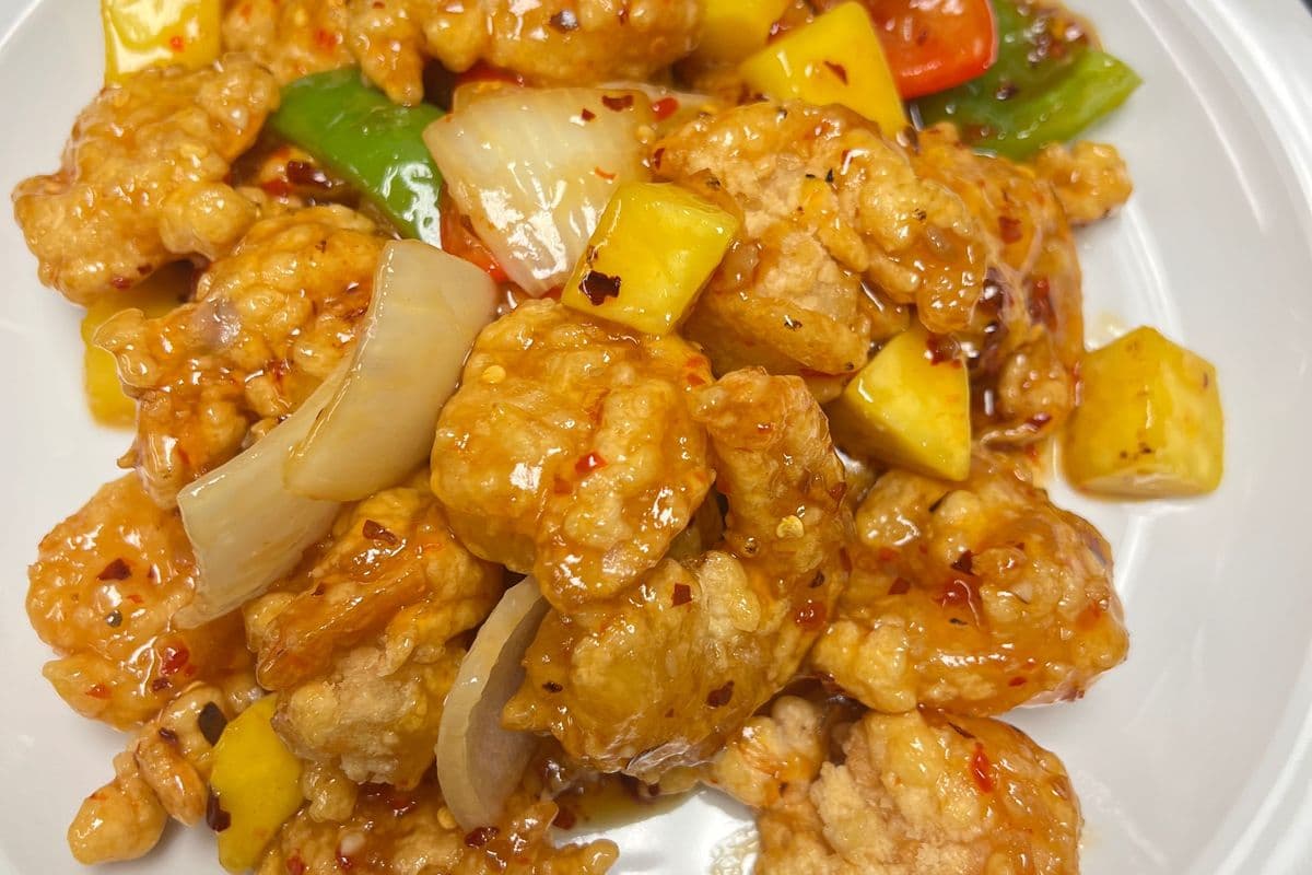 T8. Thai Stir Fried in Spicy Tango Mango sauce