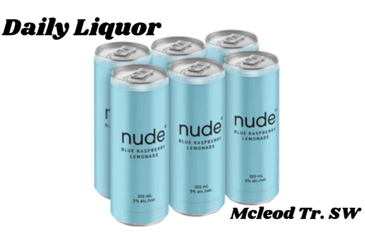 NUDE BLUE RASPBERRY LEMONADE 6 PKC (1 x 6 CANS)
