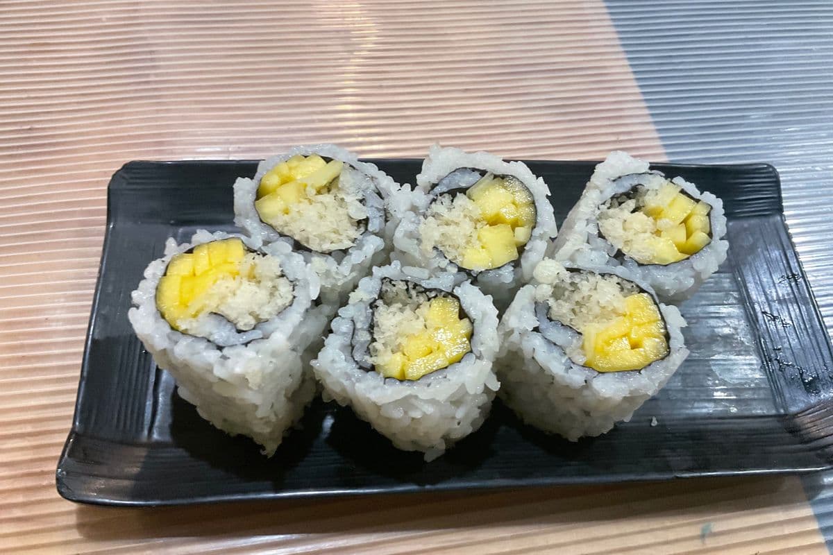 56. Crispy Mango Roll (6 pcs)