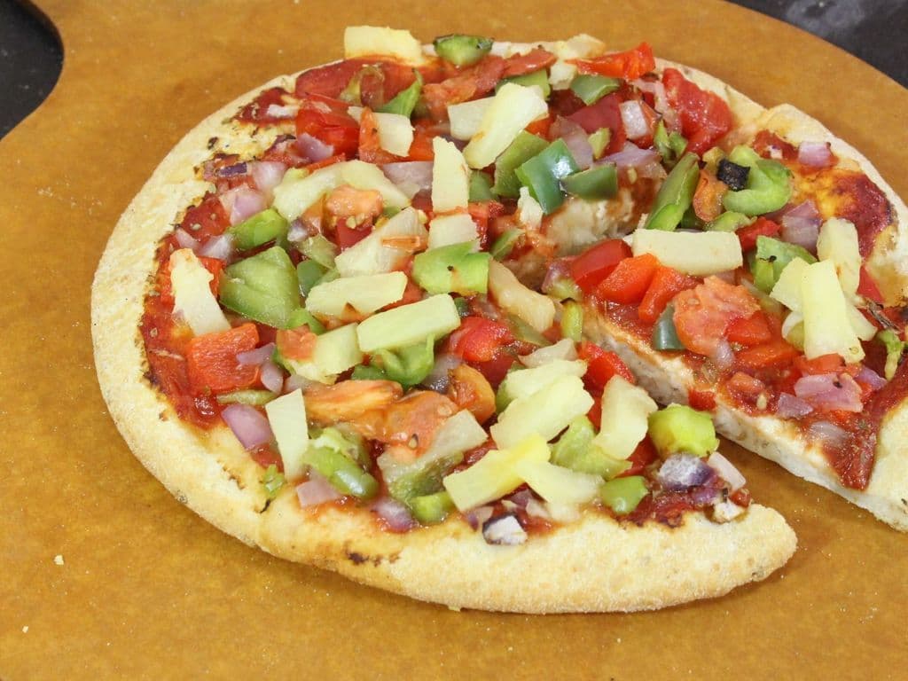 8" Gluten Free No Cheese Veggie