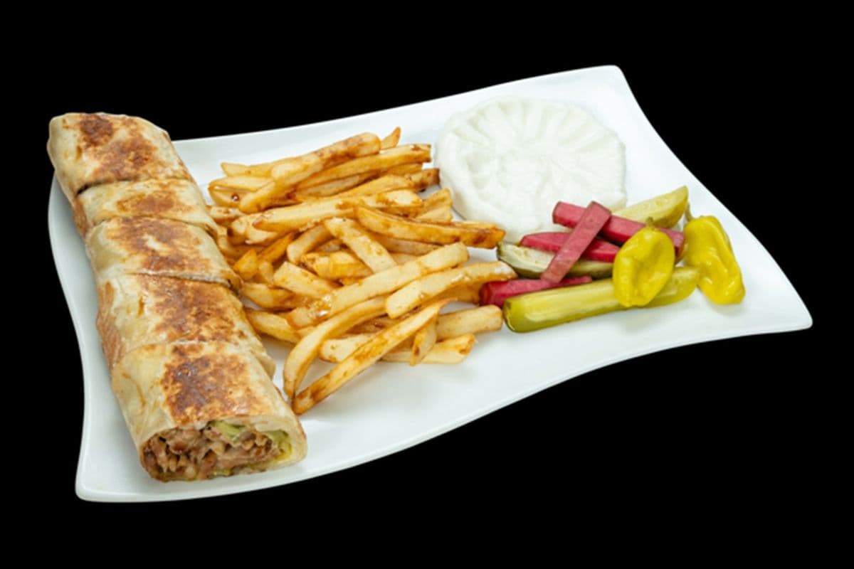Lamb Arabic Shawarma Combo
