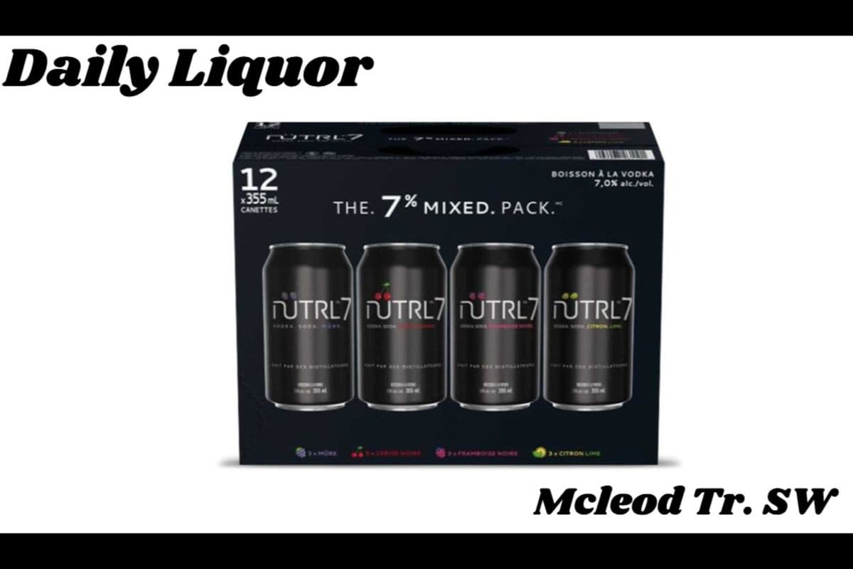 NUTRL 7% VODKA MIXER 12 CANS (1 x 12 CANS)
