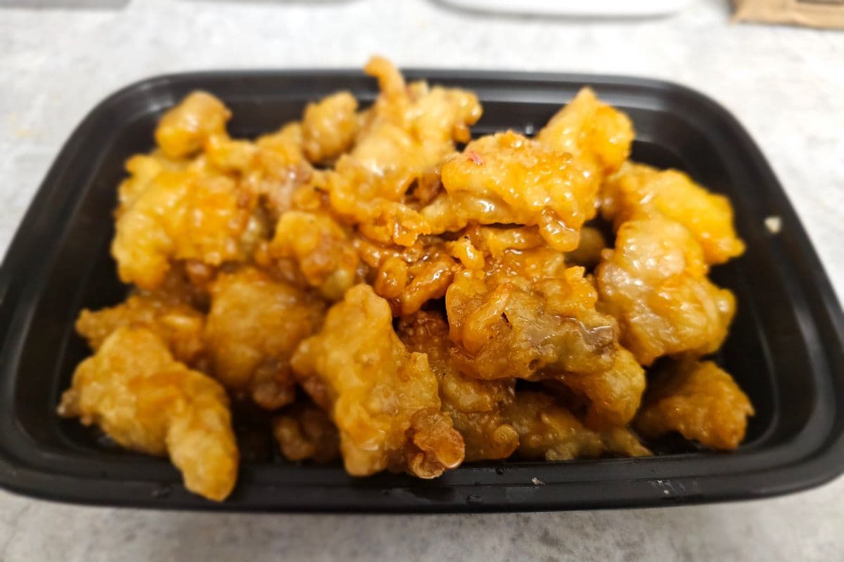 I3. Honey Garlic boneless pork
