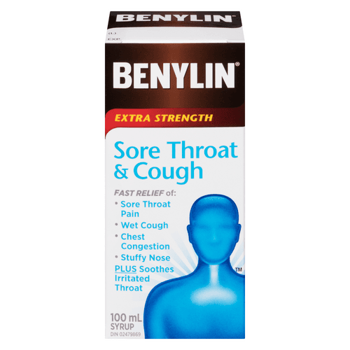 Benylin Extra-Puissant 100ml/ Benylin Extra Strength 100ml