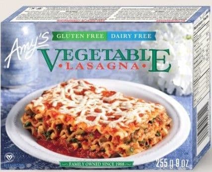 Amy's Gluten-Free, Dairy-Free Vegetable Lasagna