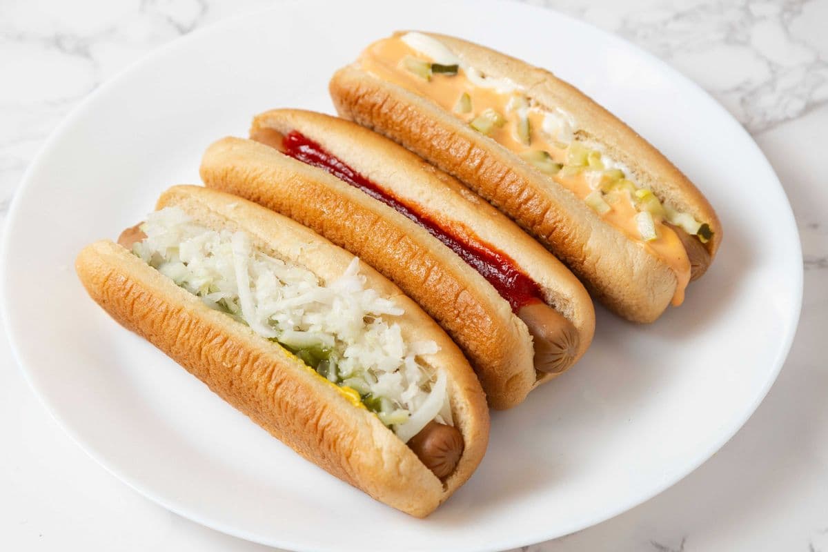 Steamed Hot Dogs