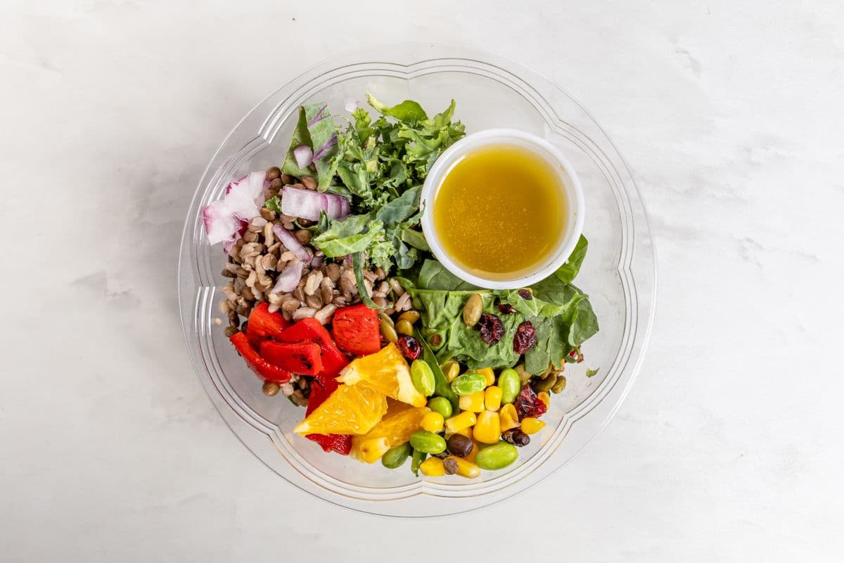 Super Grains and Edamame Bowl