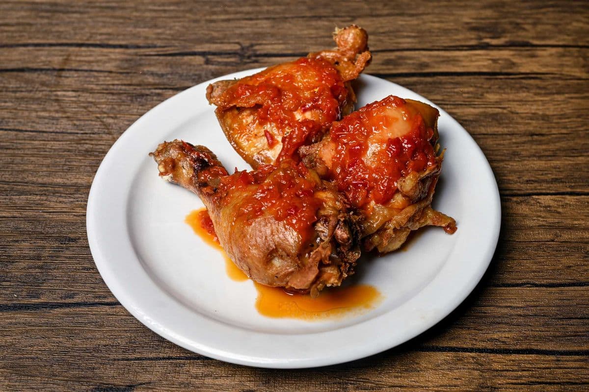 Poulet poivrée frit / Fried Peppered Chicken