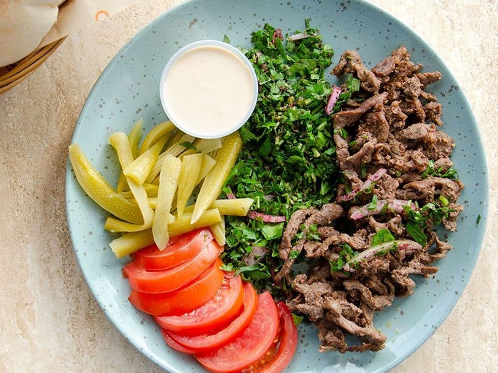 Twisted Shawarma Plate