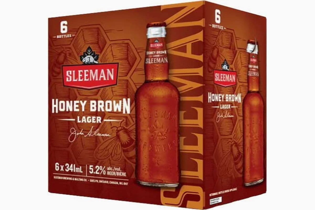 SLEEMAN HONEY BROWN BTL (6 x 341ML)