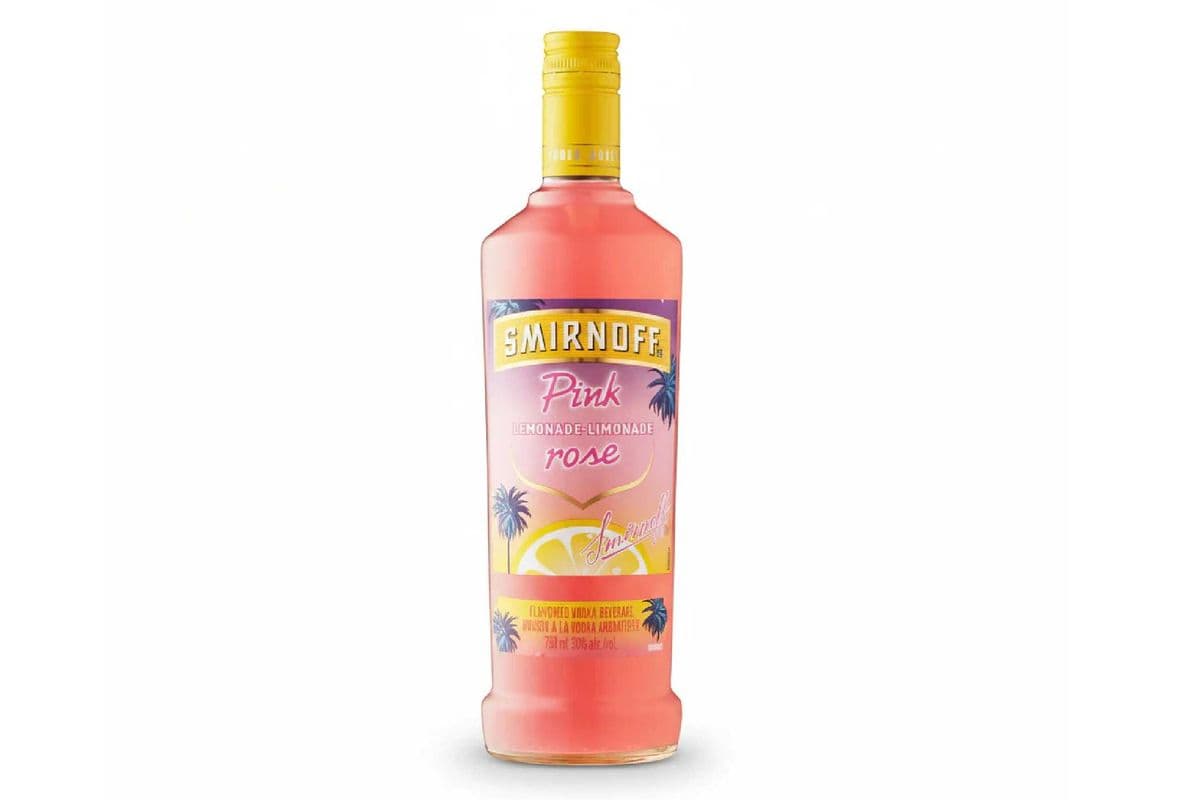 Smirnoff Pink Lemonade Rose 750ML (1 x 750 ML)