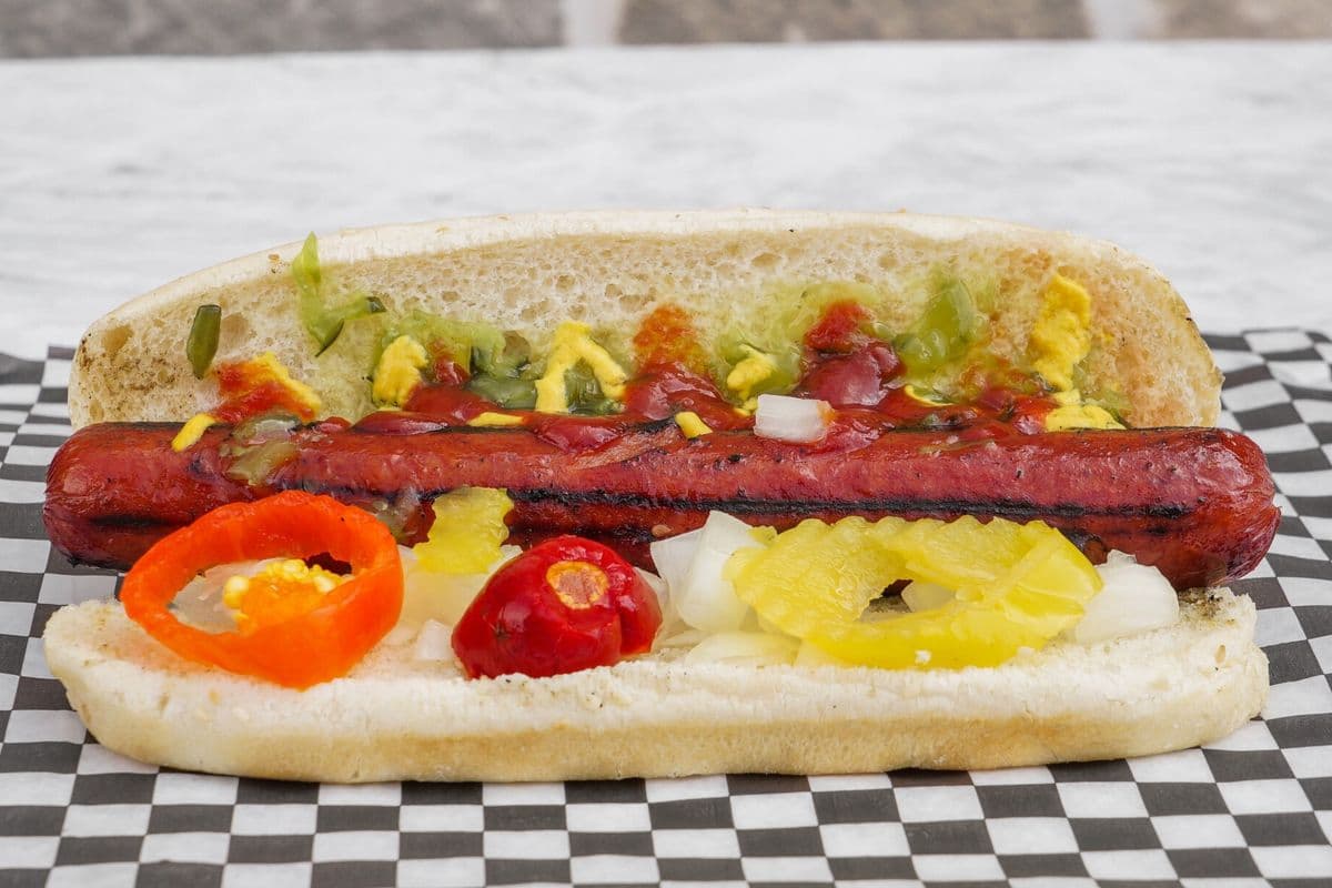 12" Steamed Hot Dog