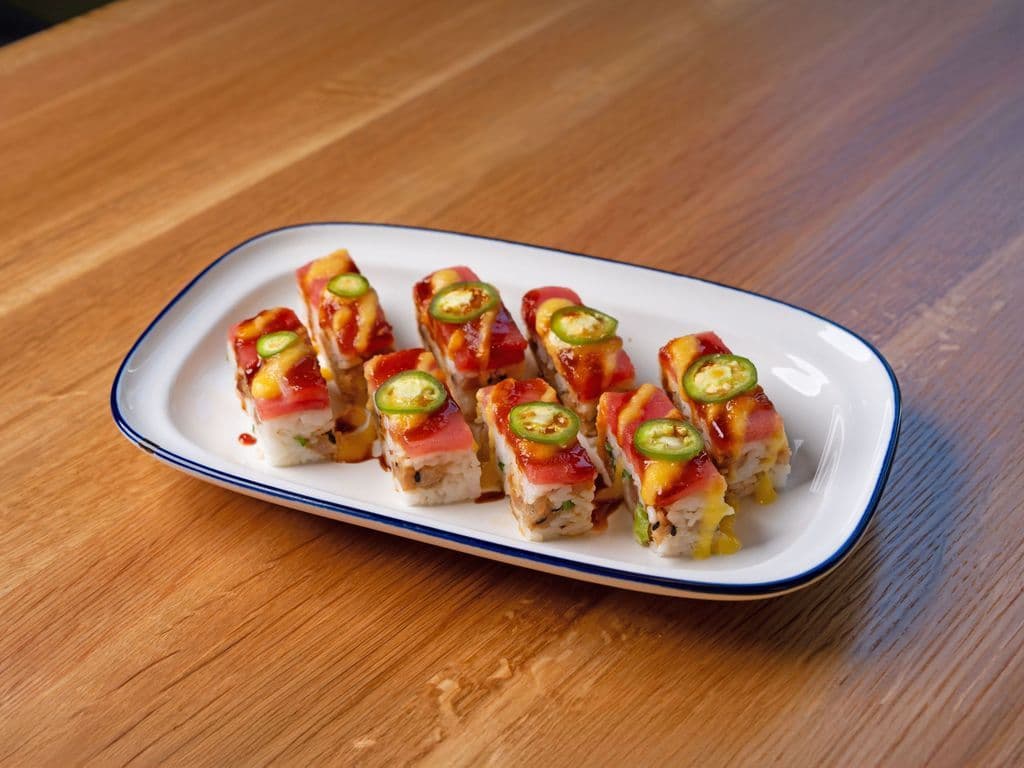 Pressed Tuna Sushi