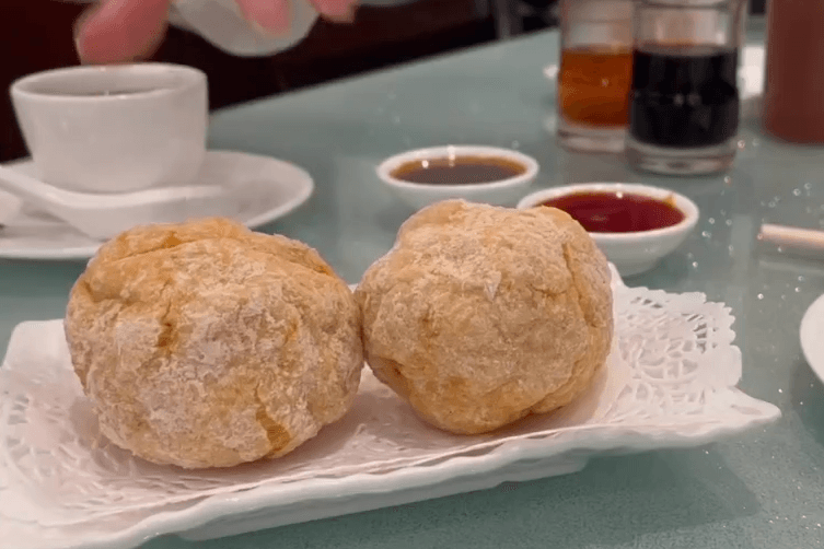 Deep-Fried Stuffed Shrimp Ball (1 pc)