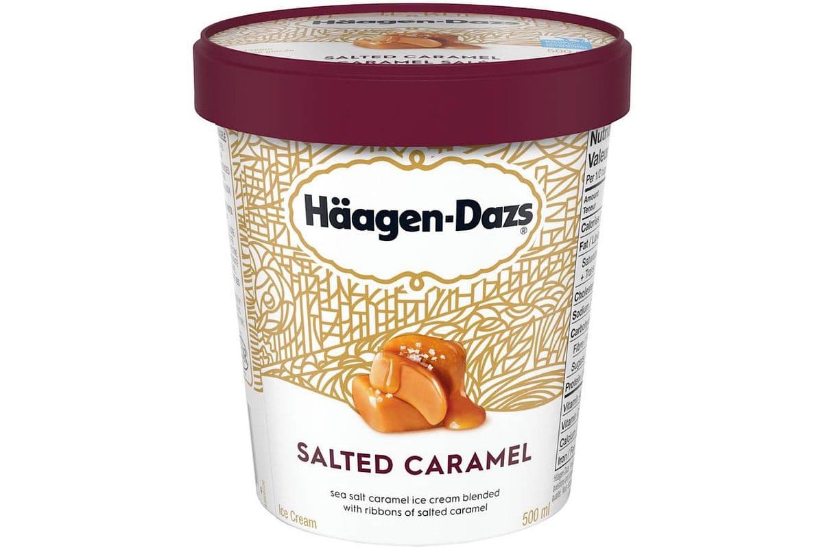 Häagens Dazs (Pot / Jar) - Caramel Salé / Salted Caramel (450 ml)