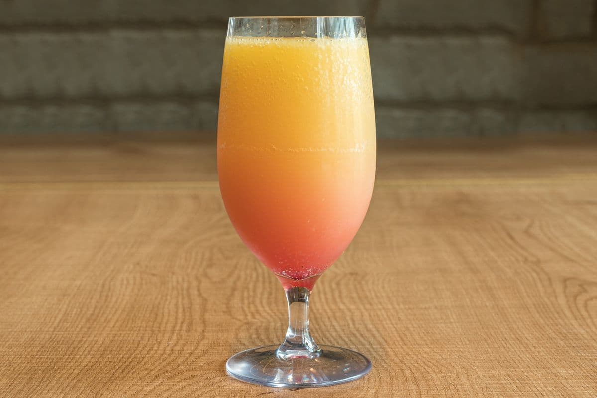 Orange Strawberry Spritzer