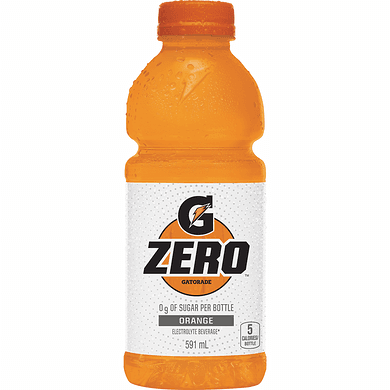 G Zero Gatorade Boisson Pour Sportif Orange 591ml/ G Zero Gatorade Sports Drink Orange 591ml