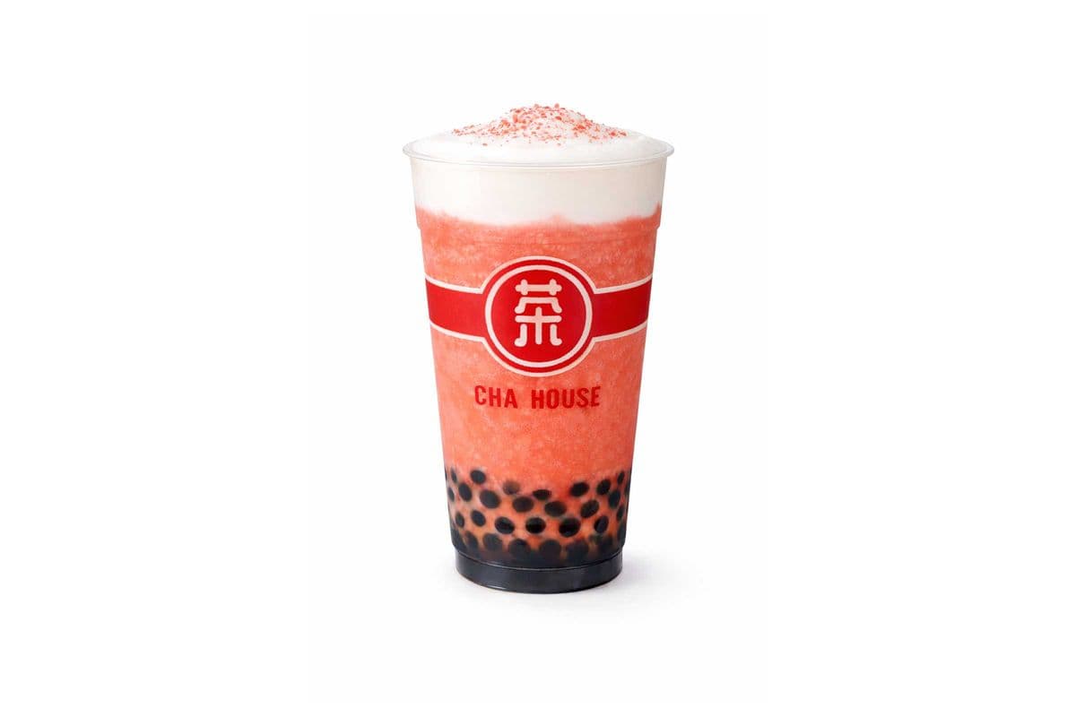 63. Fresh Watermelon Slush w/ Sea Salt Milk Foam