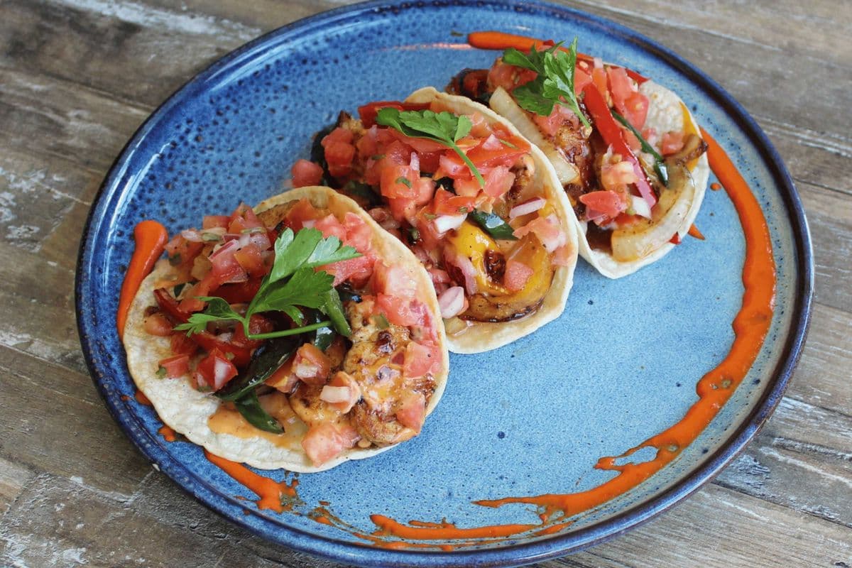 Chicken Tacos (Expect Spice) (3 Tacos)