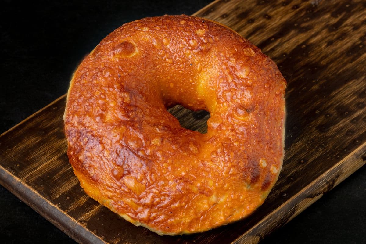 Cheddar Jalapeño Bagel