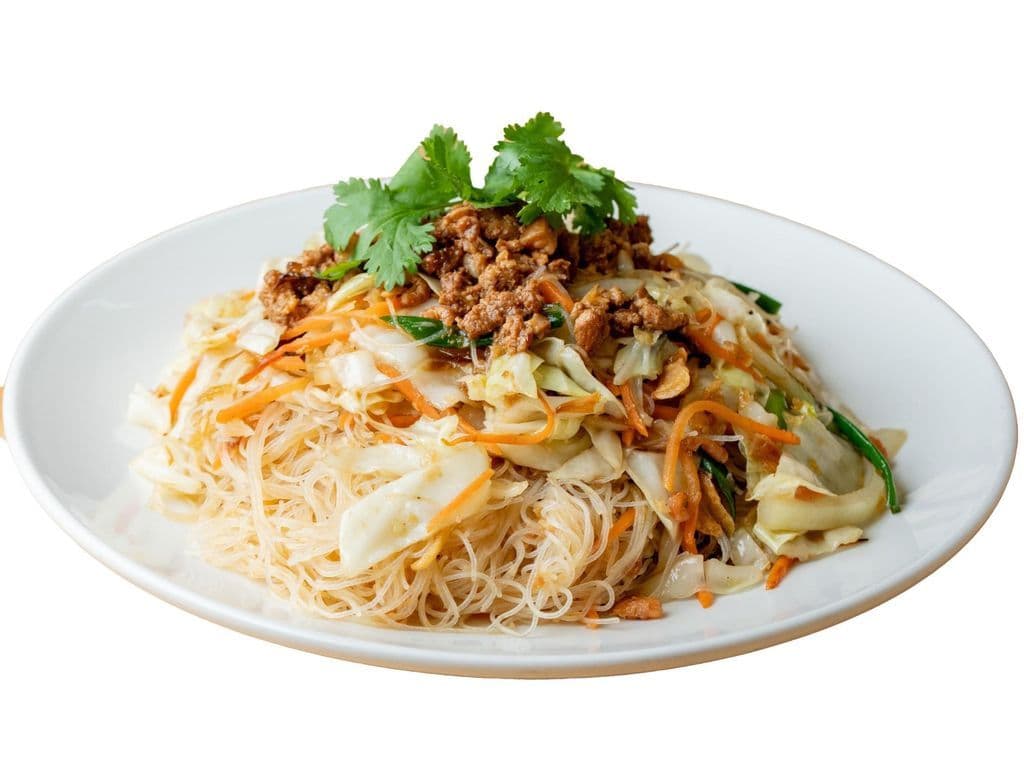 Stir-Fried Rice Noodle with Meat Sauce（台式炒米粉）