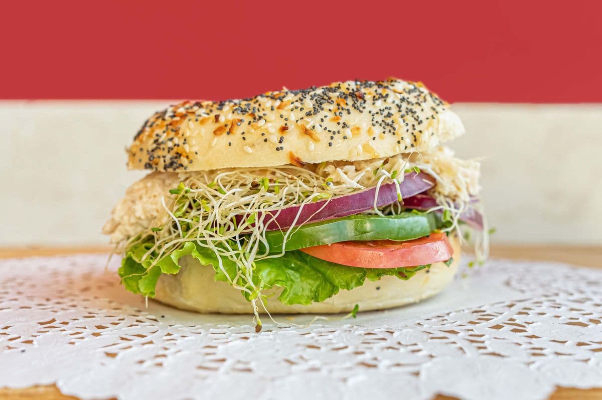 Vegetarian Salad Sandwich