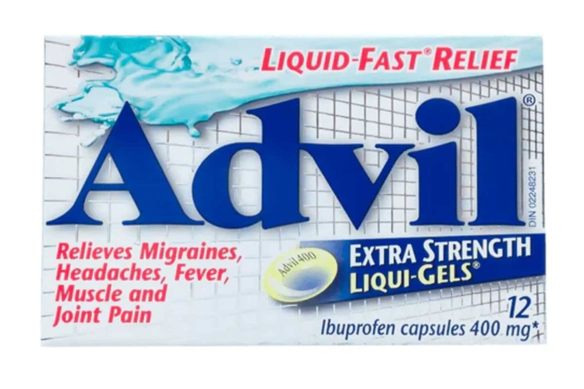 Advil Extra Strength Liqui-Gels 12 capsules 400mg