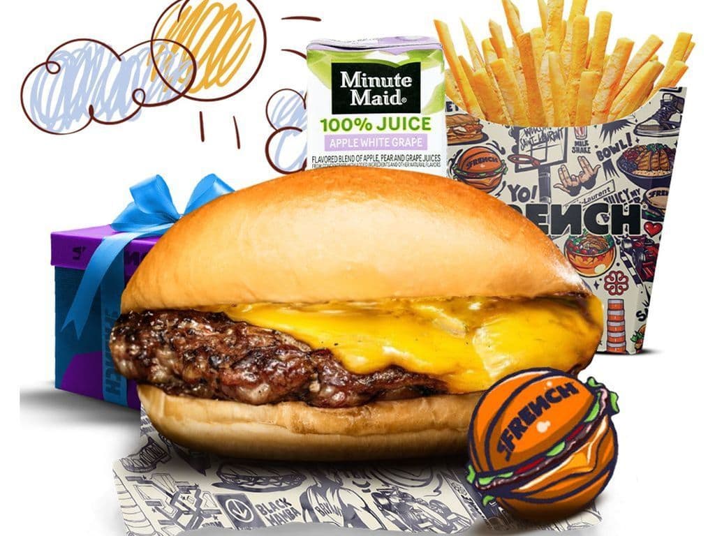 Menu enfant smash Classique/smash classic kids meal