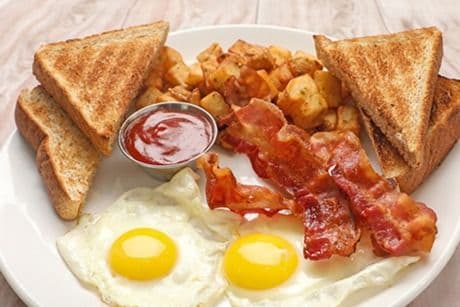 Two Eggs Any Style with Choice of Meat