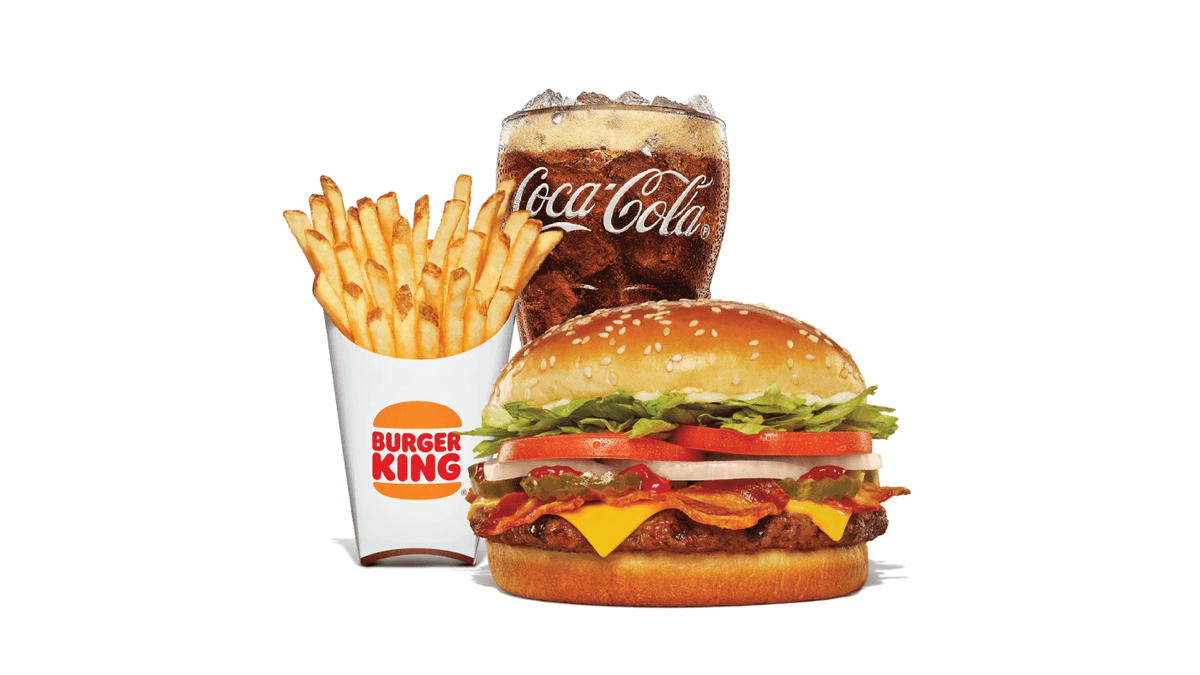 Trio Whopper® fromage bacon grand format