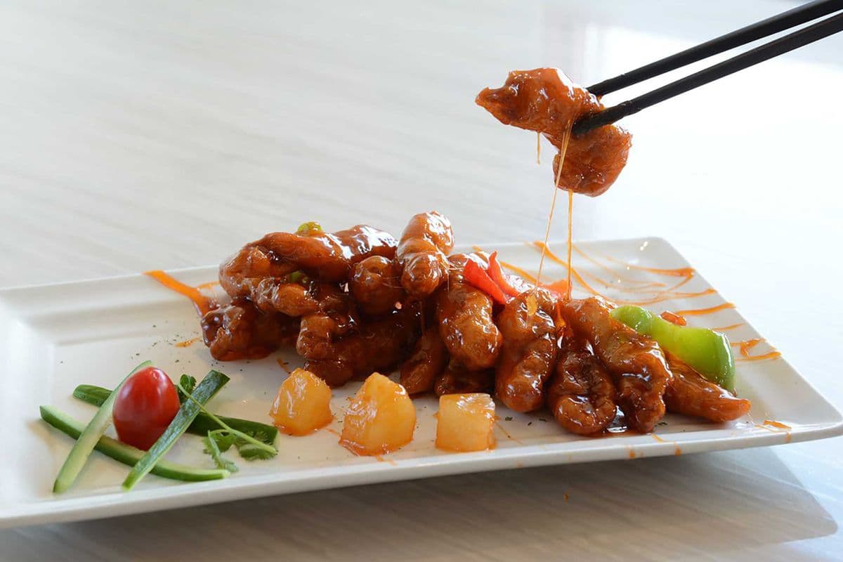 Sweet & Sour Crispy Berkshire Pork 招牌拔絲黑豚肉