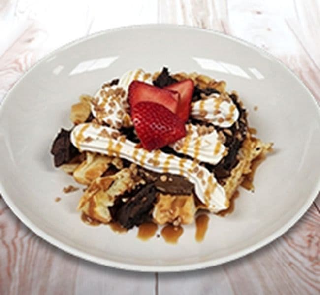 LOADED CHOCOLATE WAFFLE BOWL