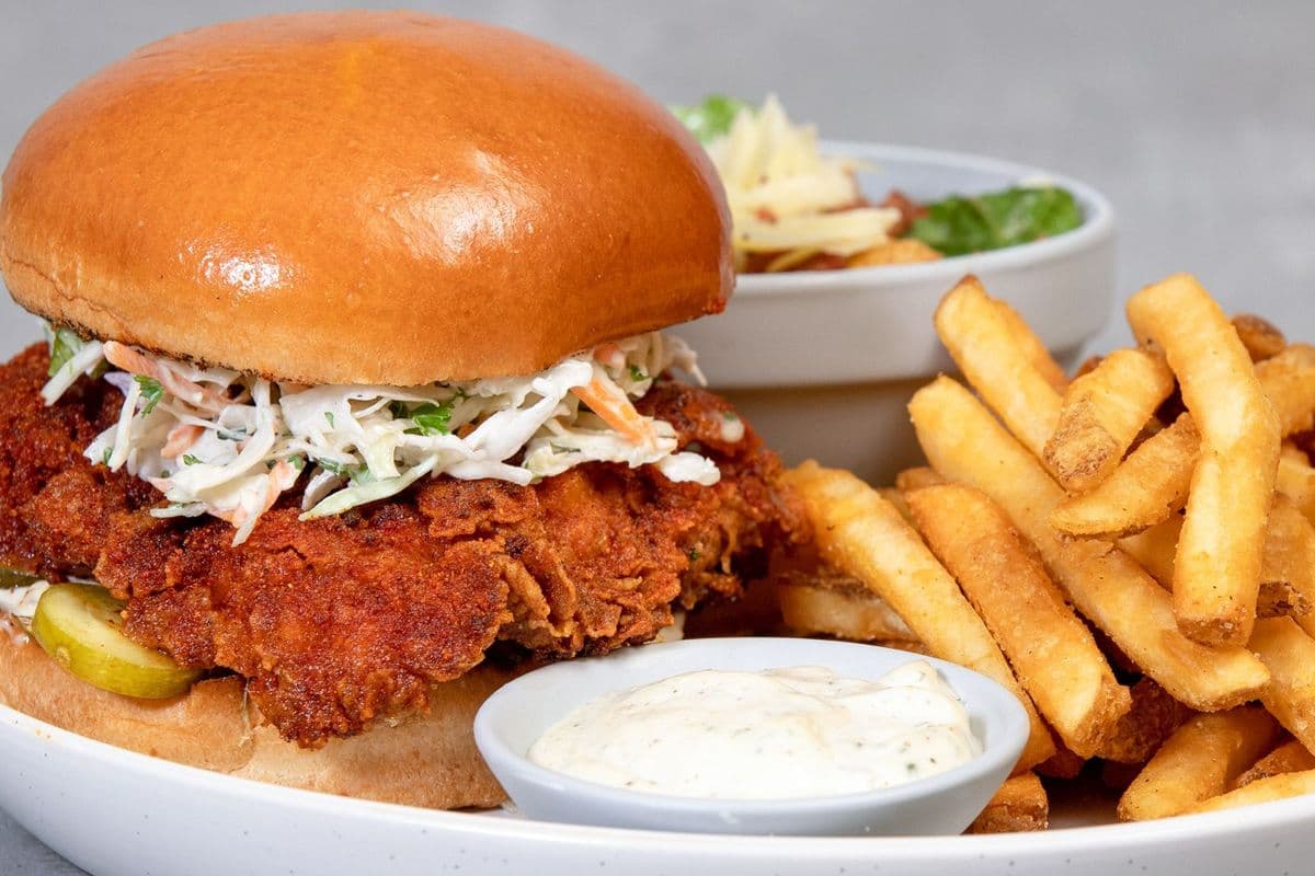 Spicy Crispy Chicken Burger