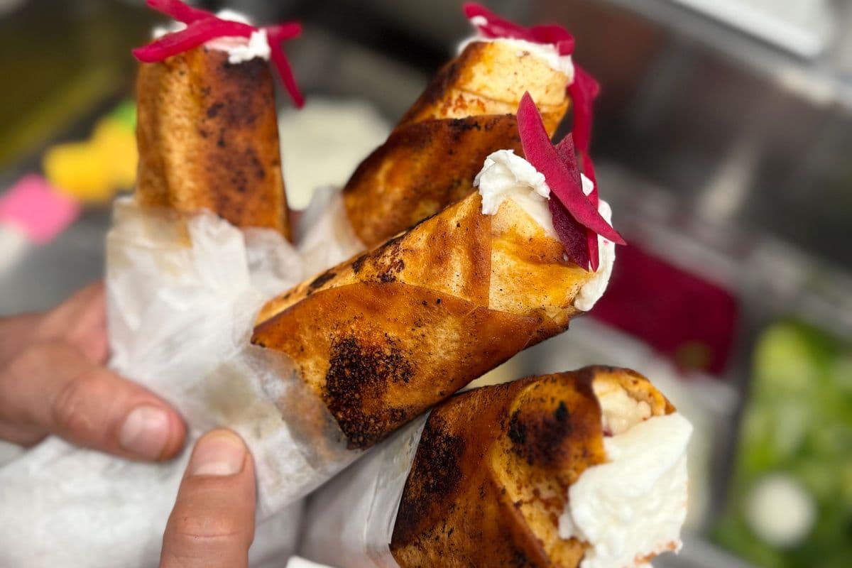 Crispy shawarma warp