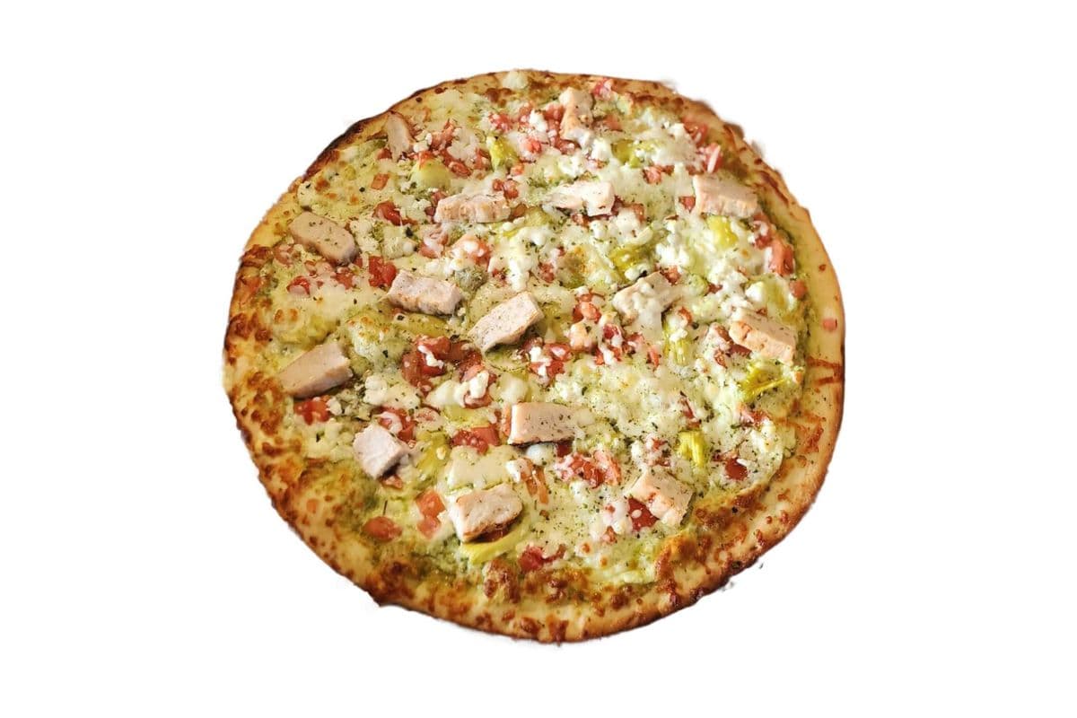 Small Chicken Pesto Pizza